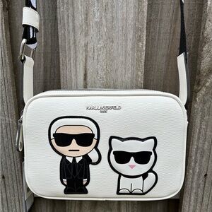 Karl Lagerfeld Paris Maybelle Camera Bag NEW